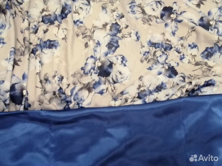 Отрез ткани шёлк 1,5 на 1,5м