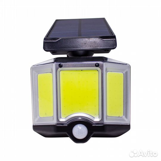Светильник светодиодный на солнечной батарее с дат
