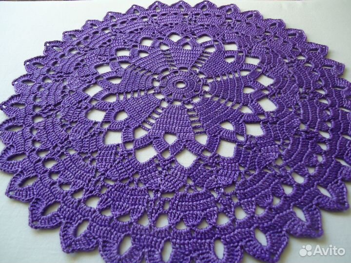 Салфетка связанная крючком