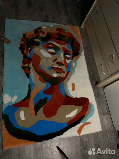 Тафтинговый ковер ручной работы