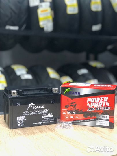 Аккумулятор мото AGM Kage YTZ12