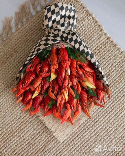 Букеты из раков