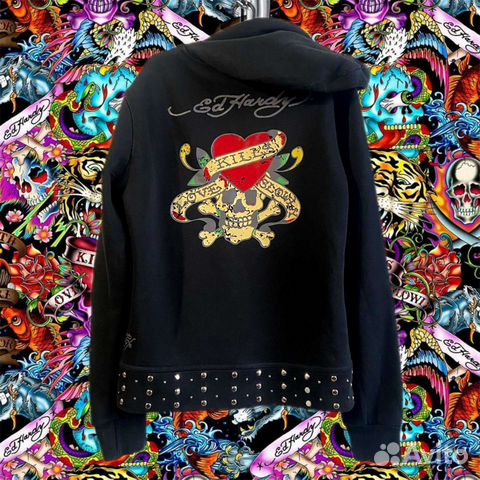 Ed hardy zip up hotsell