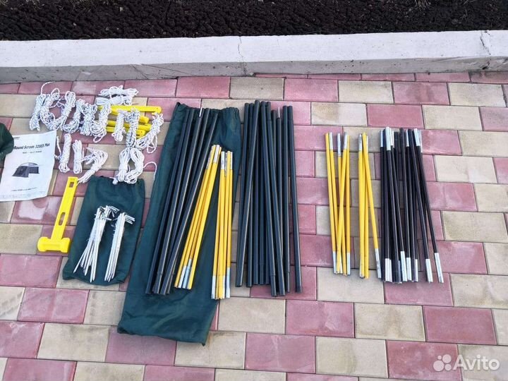 Летняя кухня coleman round screen 320ex plus