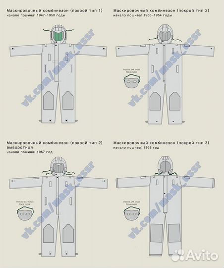 Маска от советского маскировочного костюма