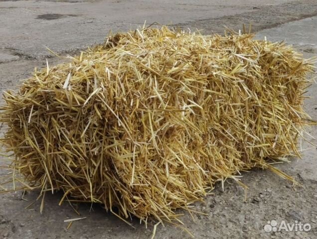 Солома в тюках