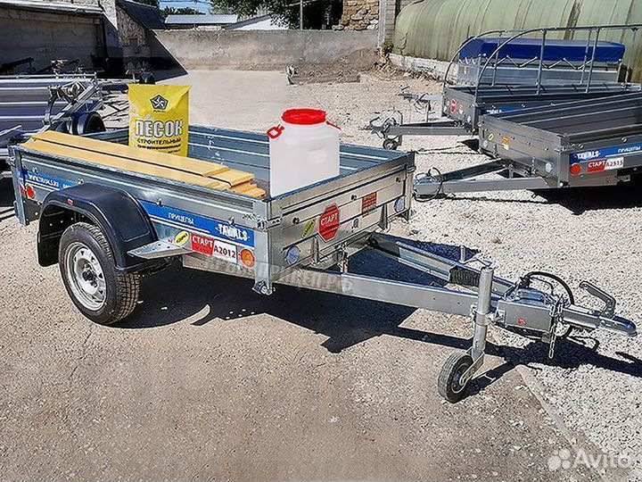 Прицеп для перевозки стройматериалов