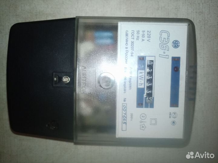 Счетчик электрический бу сэб-1