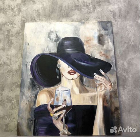 Картина маслом на холсте 