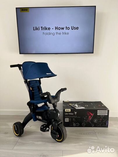Детский велосипед трехколесный doona liki trike s3