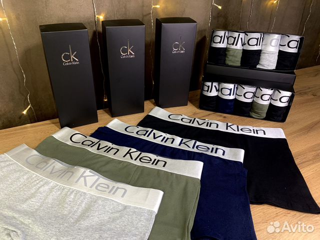 Трусы мужские Calvin Klein боксеры