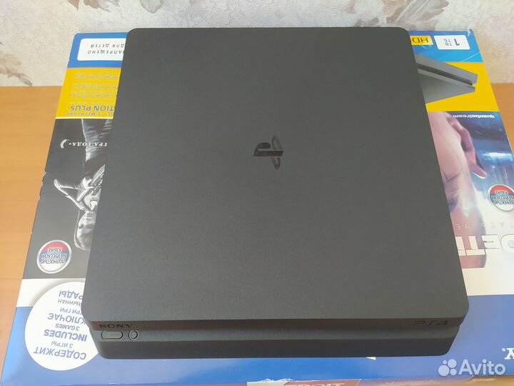 Гарантия/ Sony PlayStation Slim 1 Tb (CYH-2208B)