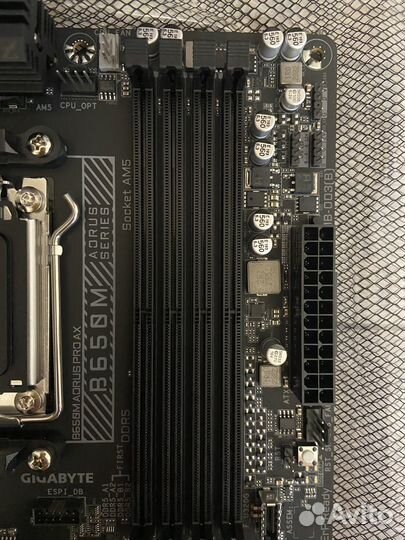 Материнская плата B650m aorus pro ax, новая
