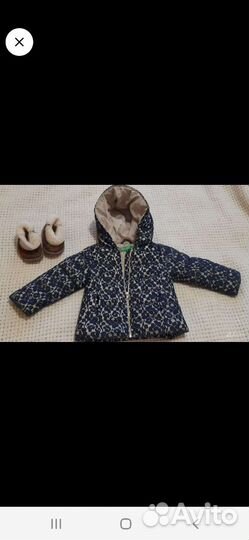 Вещи пакетом на девочку 80