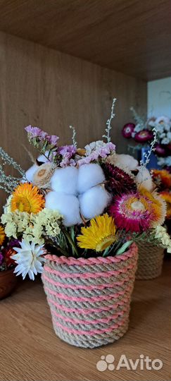 Букетики-сухоцветики к 1 сентября