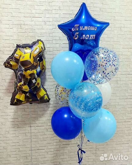 Фонтаны из шаров