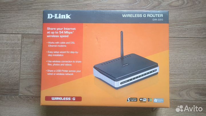 Wifi роутер D-Link DIR-320