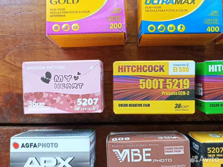 Фотопленка kodak vision Hitchсock,цветная свежая