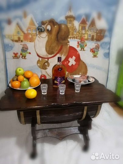Стол Бочка Бар