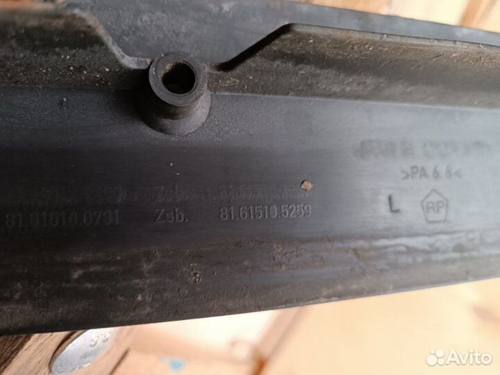 Накладка порога передняя левая Man Tgx