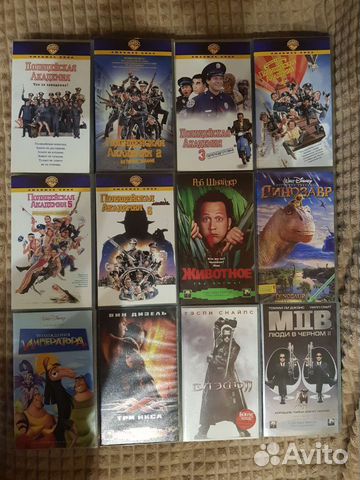 Видео кассеты лицензионные