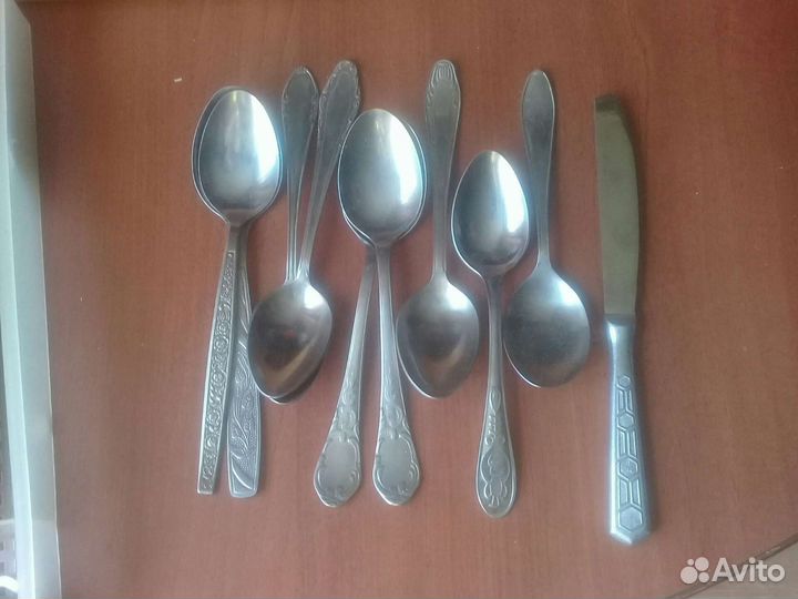Ложки вилки нержавейка СССР
