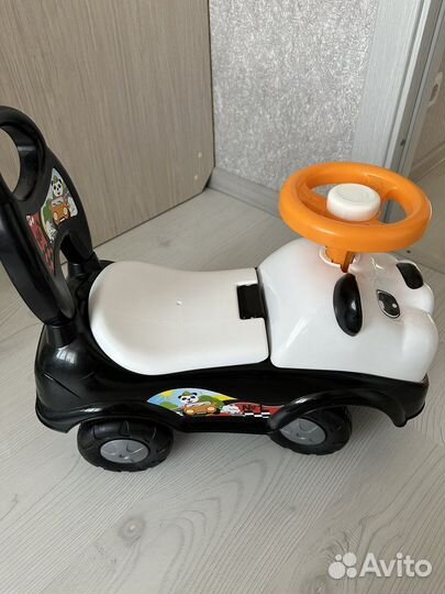 Машинка каталка полесье