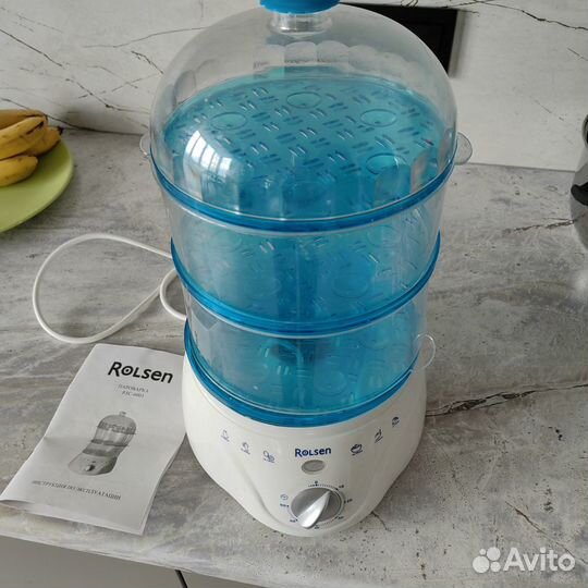 Пароварка Rolsen RSC-6003 3-ярусная