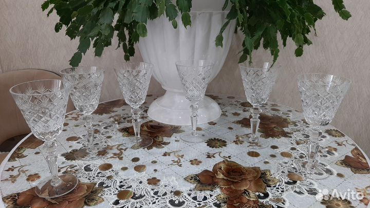 Хрустальные фужеры