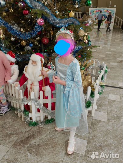 Новогодний костюм Эльзы