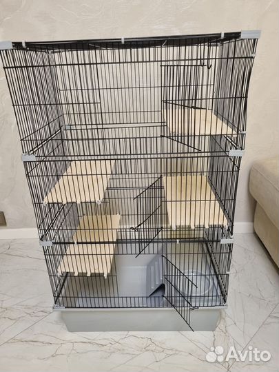 Клетка для шиншиллы большая