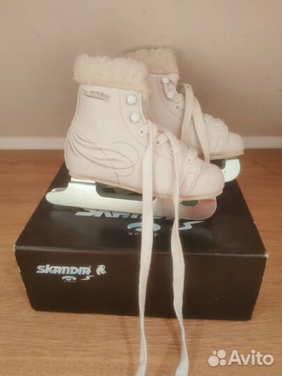 Детские двухполозные коньки