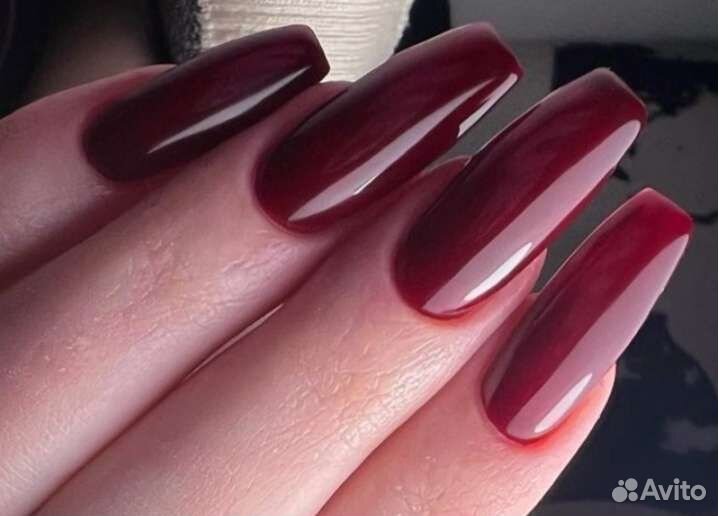 Маникюр гель лак, наращивание ногтей