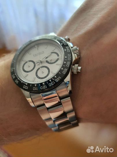 Часы Parnis хронограф кварцевый