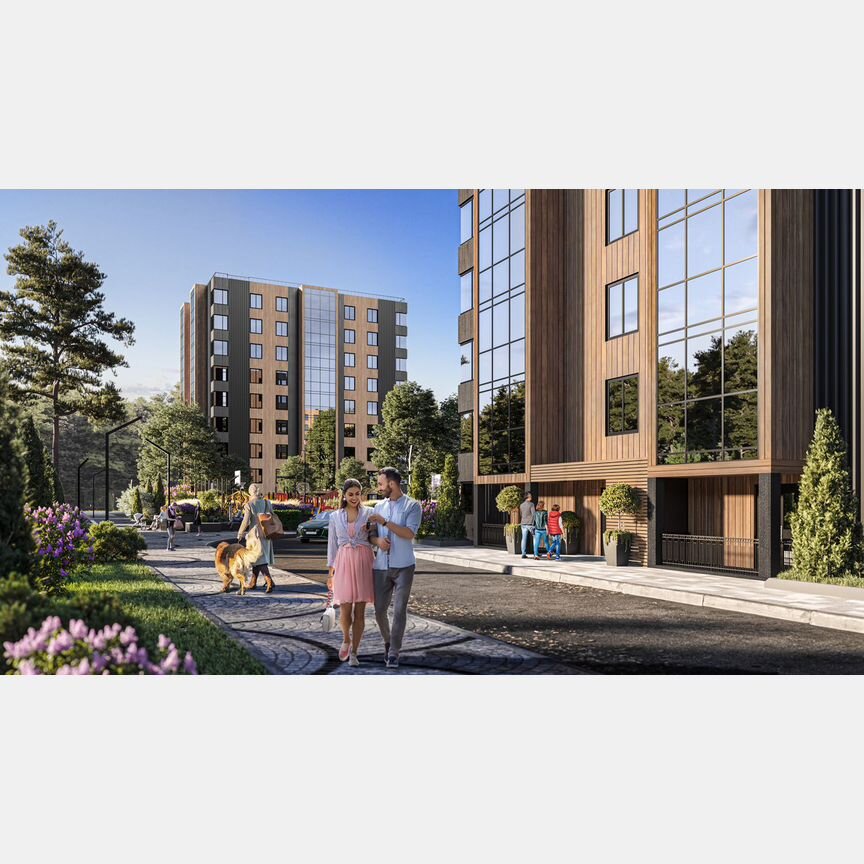 2-к. квартира, 57,5 м², 5/9 эт.