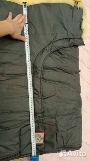 Меховой конверт из натуральной овчины