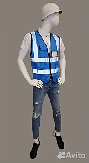 Жилет светоотражающий рабочий