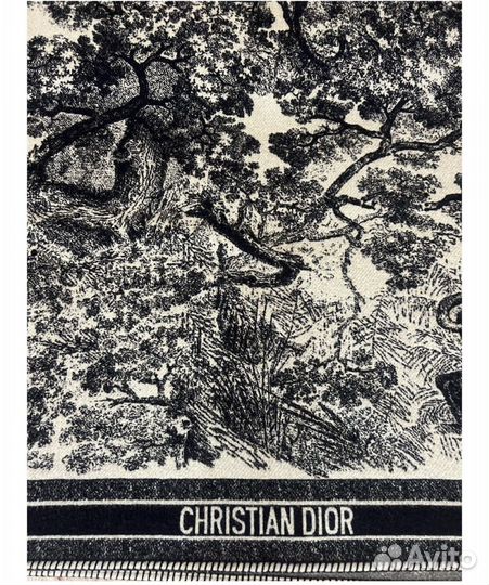 Кашемировый плед Dior