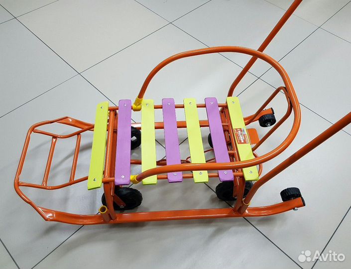 Детские санки коляска