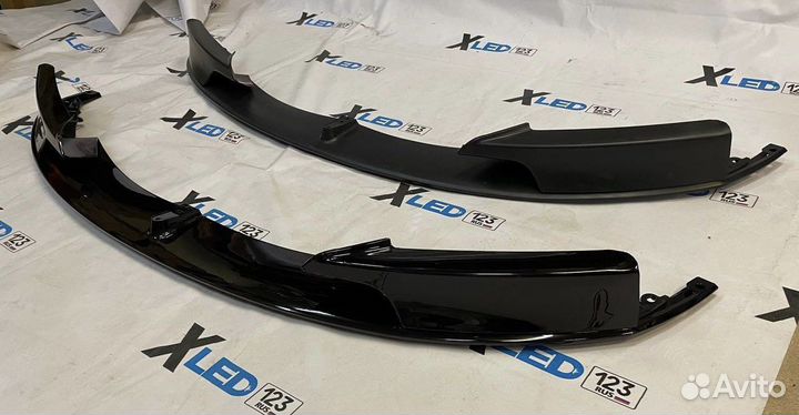 Сплиттер BMW F30 m tech м пакет