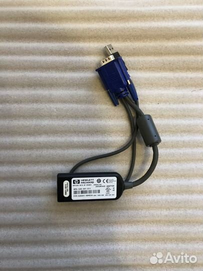 Кабель KVM HP CAT5 USB Артикул (part): 336047-B21