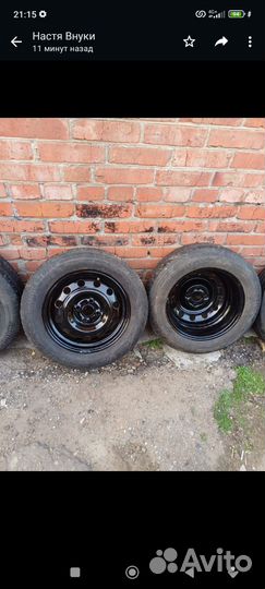 Продам комплект колёс р15
