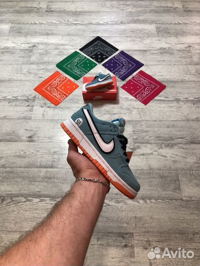 Кроссовки Nike Sb dunk low club 58 gulf