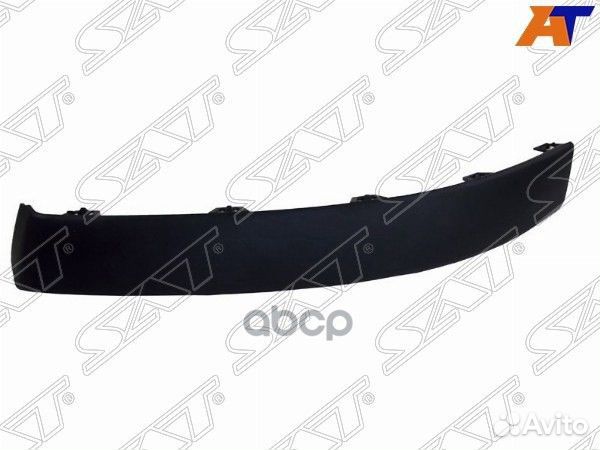 Молдинг бампера Citroen C4 04-08 (Спереди/ Слева)