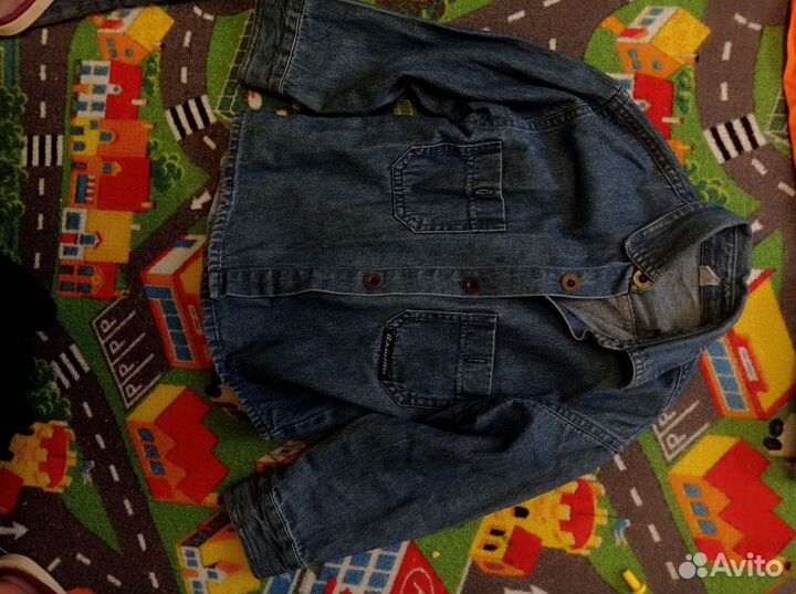 Рубашка джинсовая 110