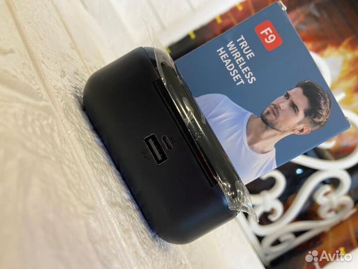 Новые идеальные беспроводные наушники F9