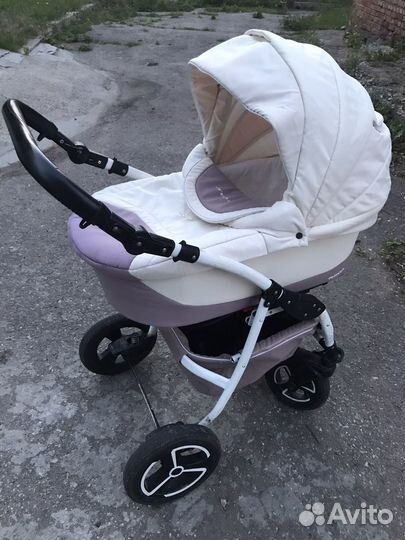 Детская коляска 2в1 Riko + автолюлька
