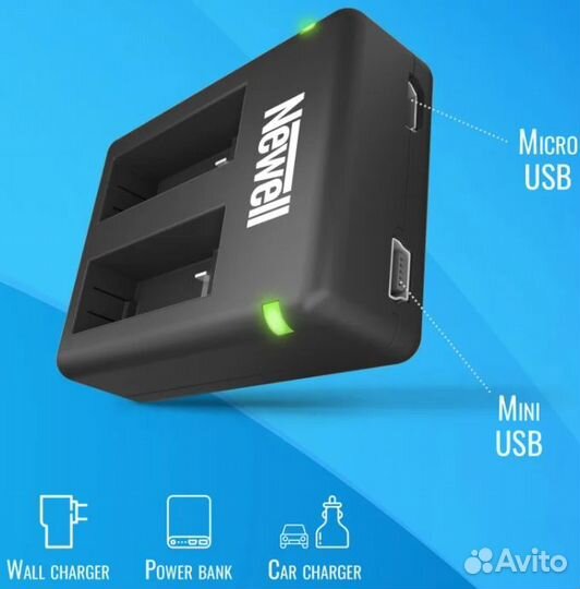 Зарядные устройства Newell для фото видео камер