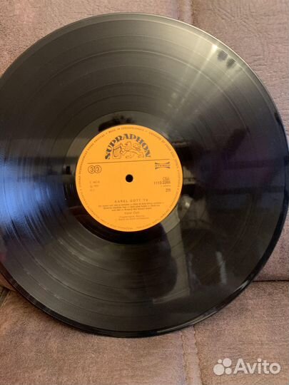 Карел Готт '79 Karel Gott '79 LP Supraphone