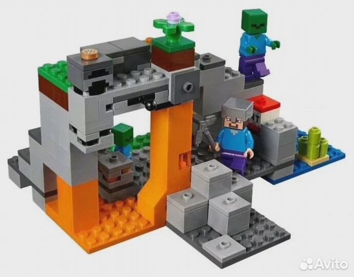 Lego Minecraft (Пещера зомби)